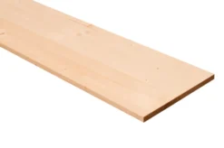 Massiv hylde i gran 18 mm x 30 x 100 cm