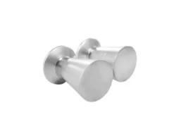 Møbelgreb trapez mat krom 13 mm 2 stk.