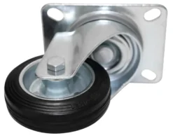 Møbelhjul drejbart med plade 80 mm