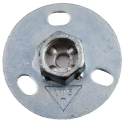 Montagegrundflange galvaniseret 1/2" Ø70 mm