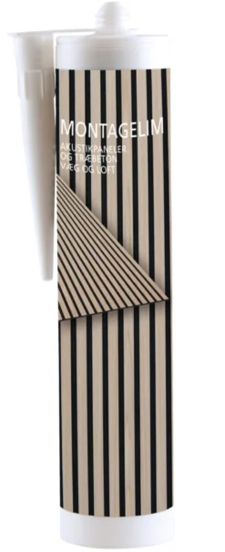 Montagelim til akustikpanel 300 ml