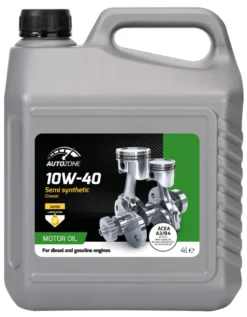 Motorolie semisyntetisk 10W/40 4 liter - AutoZone®