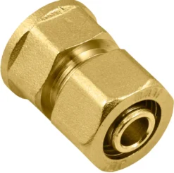 Muffe til PEX-rør 1/2" x 18 mm