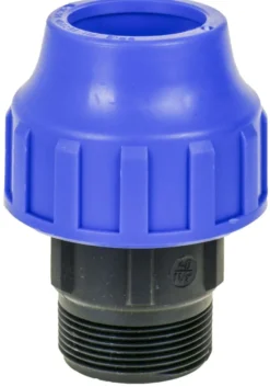 Nippel til PEM-rør 3/4" x 20 mm