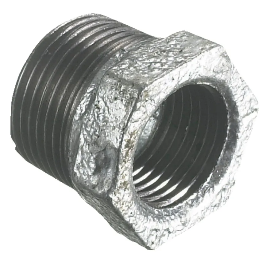 Nippelmuffe galvaniseret 3/4" x 1/2"