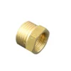 Nippelmuffe messing 1/2" x 3/8"