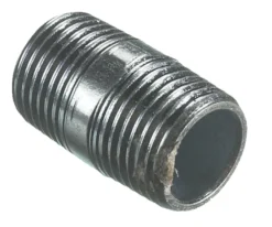 Nippelrør sammenskåret galvaniseret 3/4"