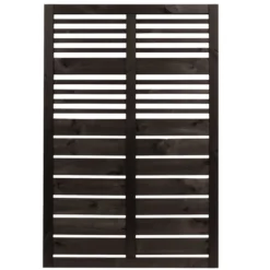 Nordic Fence Linear hegn sort 120 x 180 cm