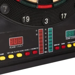 Nordic Games elektronisk dartskive i dartskab sort