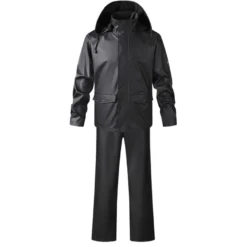Oak Creek® regntøj unisex sort str. S