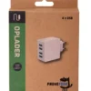 Oplader med 4 USB porte