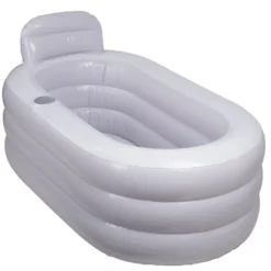 Oppusteligt badekar 131 x 79 x 67 cm