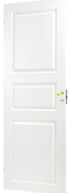 Optimal hvidmalet formpresset dør 82,5 x 204 cm