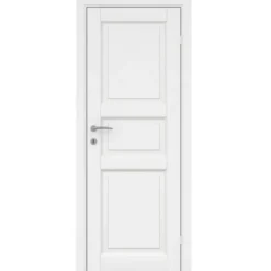 Optimal hvidmalet formpresset dør 82,5 x 204 cm