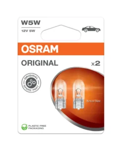 Osram autopære W5W - 2 stk.