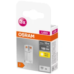 OSRAM LED Base Special Pin G4 0,9 W 3-pk.