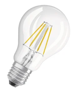 Osram LED Base standardpære E27 4 W 2-pk.