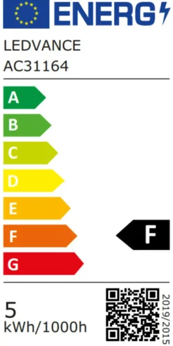Osram LED kronepære E14 4,9 W 3-pk.
