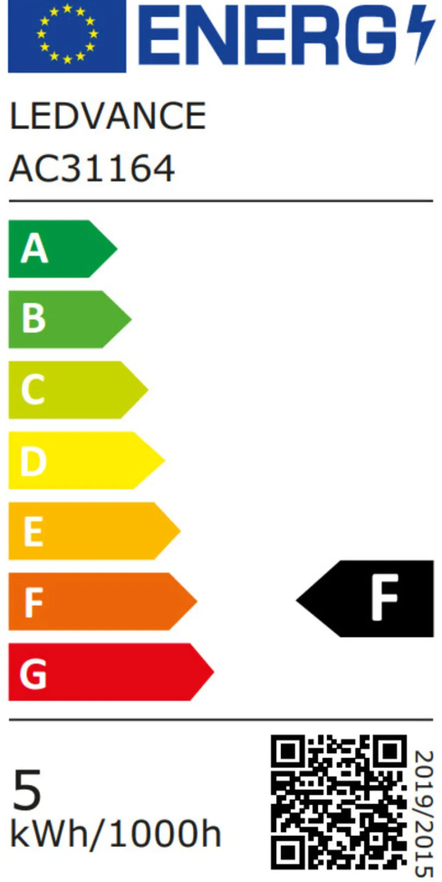 Osram LED kronepære E14 4,9 W 3-pk.