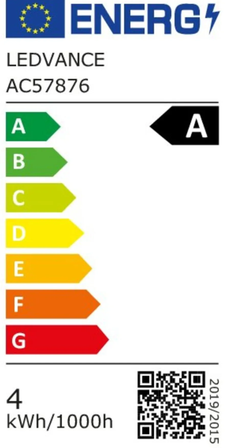 Osram LED mat standardpære E27 3,8 W 2-pk.