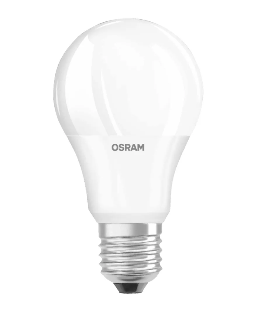 Osram LED standardpære E27 8,5 W 3-pk.