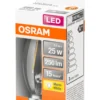 Osram LED Star Classic klar kertepære E14 2,5 W