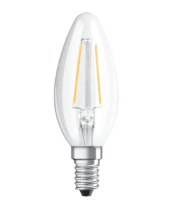 Osram LED Star Classic klar kertepære E14 2,5 W