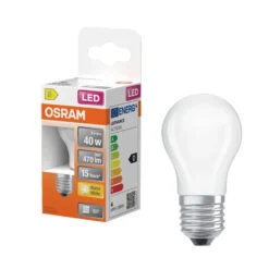 Osram LED Star Classic mat kronepære E27 3,4 W