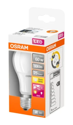 Osram LED Star Classic sensorpære E27 8,5 W