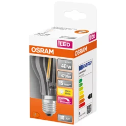 Osram LED Superstar Classic pære dæmpbar E27 5 W