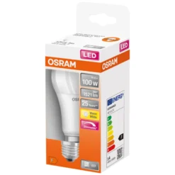 Osram LED Superstar Classic mat standardpære dæmpbar E27 14 W