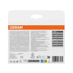 Osram LED-pære STD mat E27 4,9 W 3-pk.