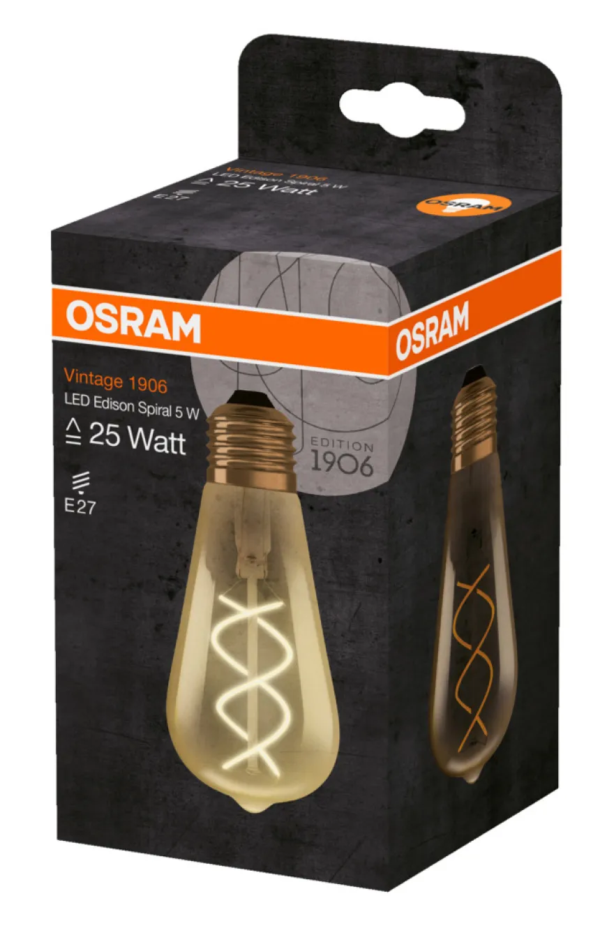 Osram Vintage Edison 1906 LED-pære 4,5 W