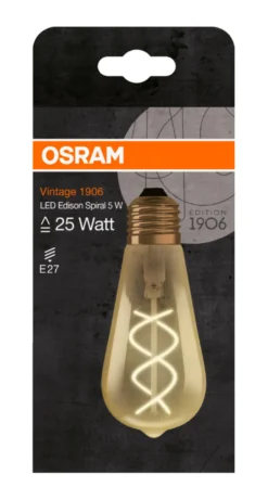 Osram Vintage Edison 1906 LED-pære 4,5 W