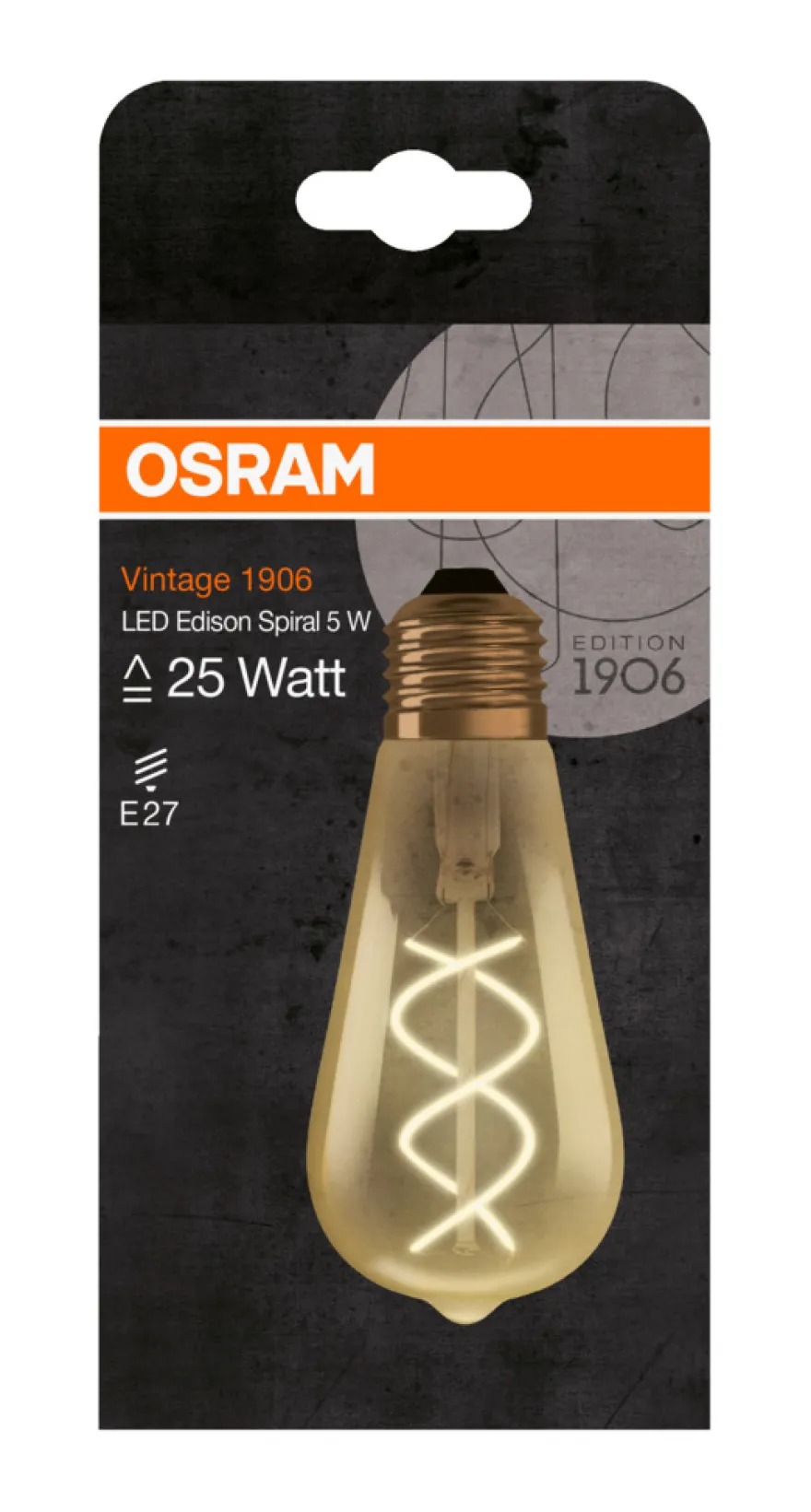 Osram Vintage Edison 1906 LED-pære 4,5 W