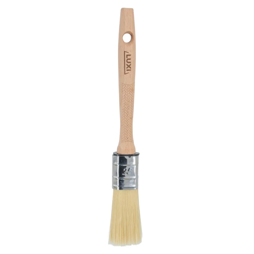 Ovalpensel m/træskaft 25 mm - LUXI®