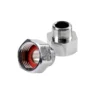 Overgangssæt 1/2" x 3/8" krom