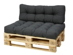 Pallehynde Kairo 118 x 40 cm mørkegrå - Sunlife®