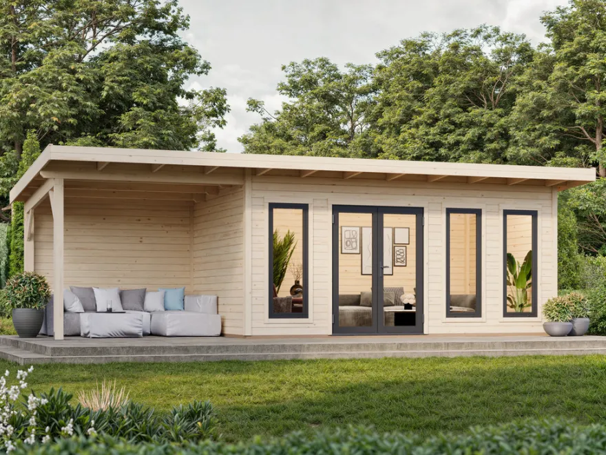 Palmako hytte Aurelia 4 855 x 404 cm