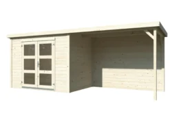 Palmako redskabsrum m/pergola Alma 560 x 184 cm
