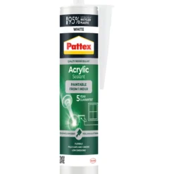 Pattex acrylfugemasse hvid 280 ml