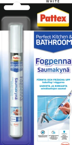 Pattex Fugepen hvid 7 ml