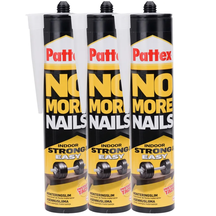 Pattex No More Nails montagelim 3 x 300 ml