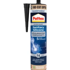 Pattex sanitetssilikone transparent 280 ml