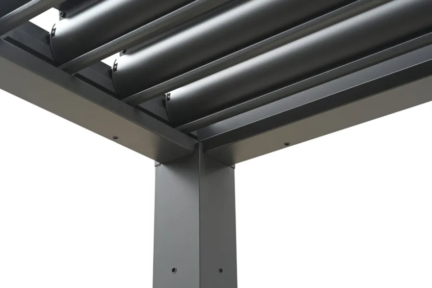 Pergola m/justerbart tag 3 x 3 meter - Sunlife®