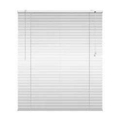Persienne aluminium hvid 80 x 130 cm