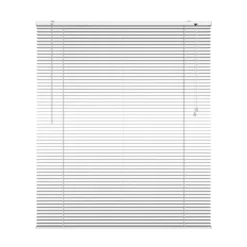 Persienne aluminium hvid 140 x 130 cm