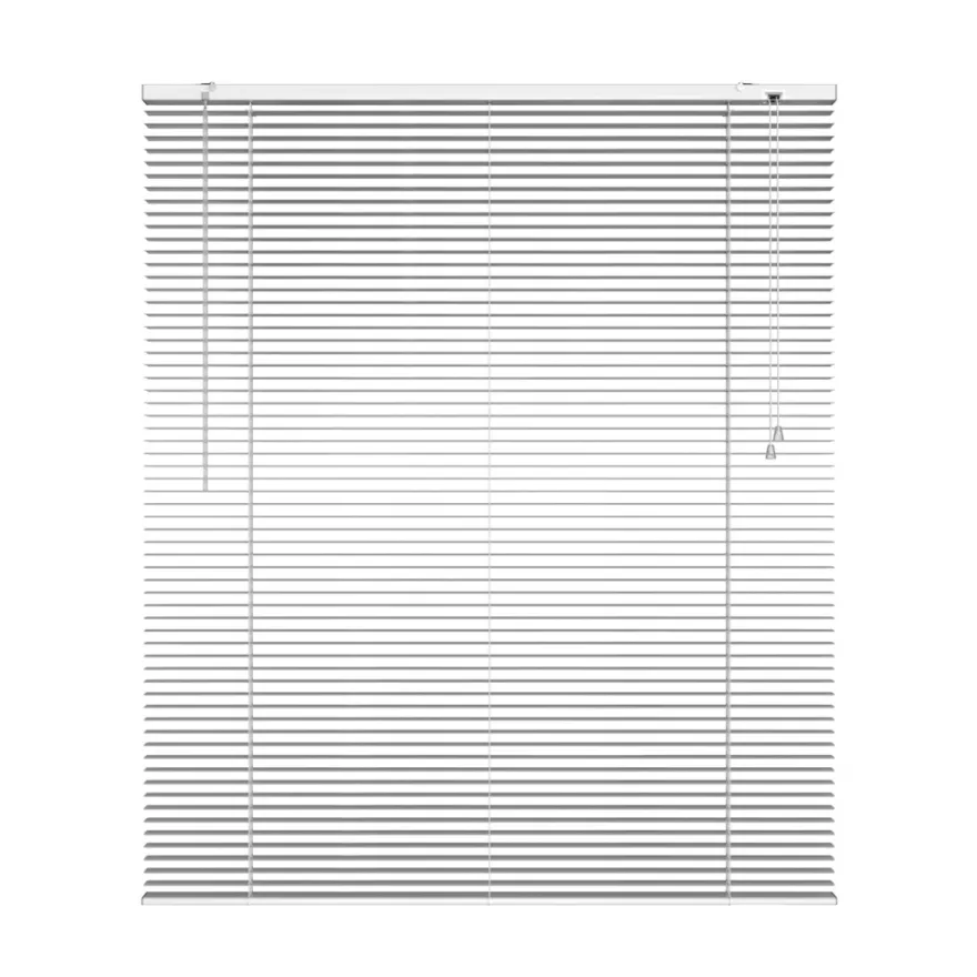 Persienne aluminium hvid 90 x 130 cm