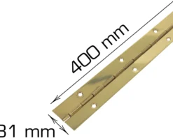Pianohængsel 420 mm