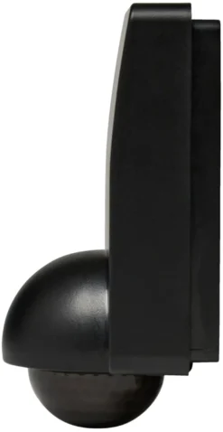 PIR-sensor 240° indendørs/udendørs sort - Elworks